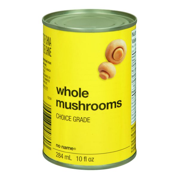 No Name Whole Mushroom
