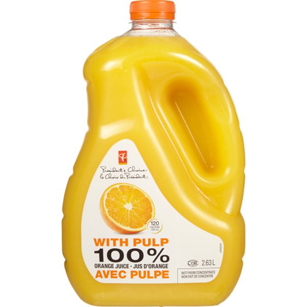 President's Choice Regular 100% Orange Juice