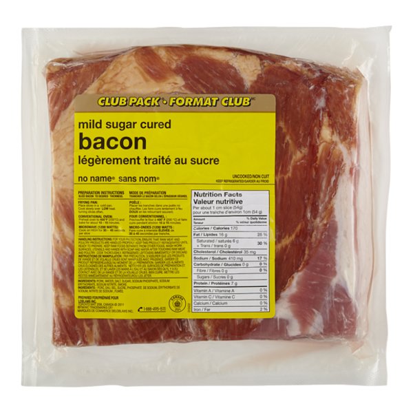 No Name Cp Slab Bacon