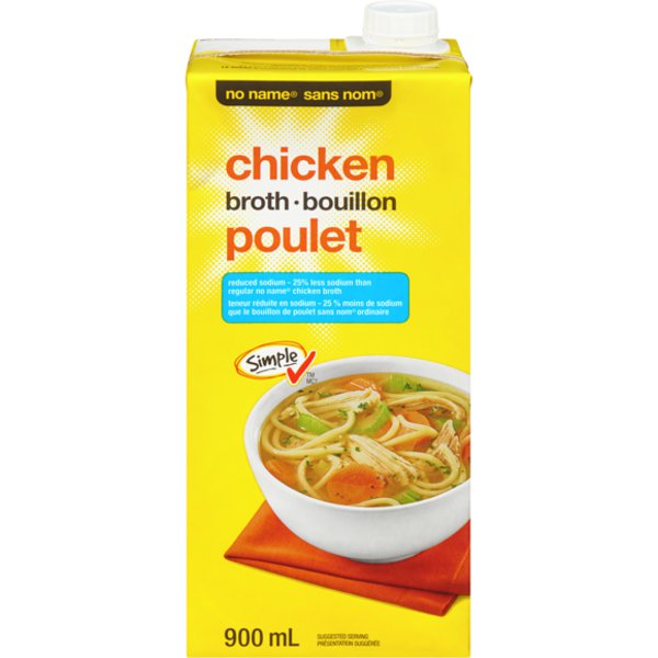 No Name Reduced Sodium Chicken Broth