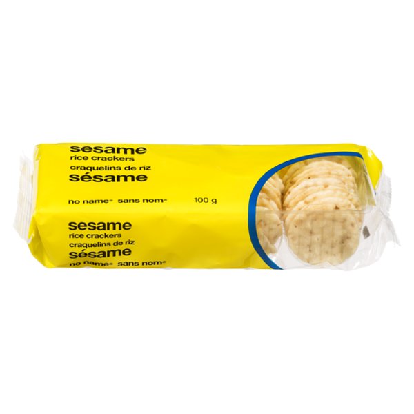 No Name Sesame Rice Crackers