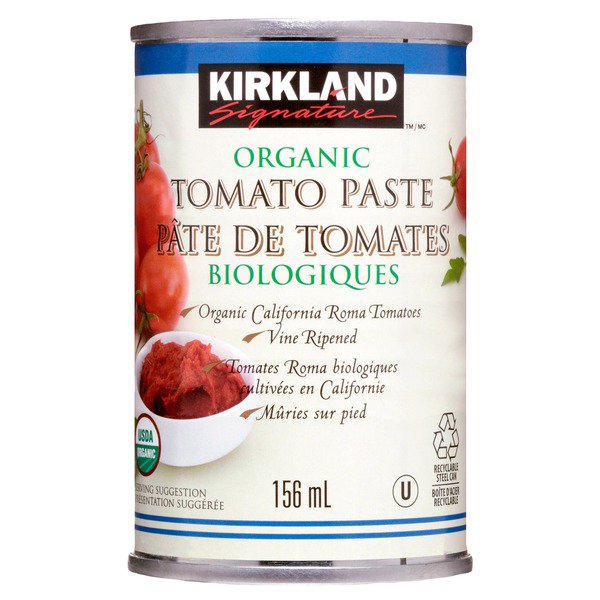 Kirkland Signature Organic Tomato Paste (case)