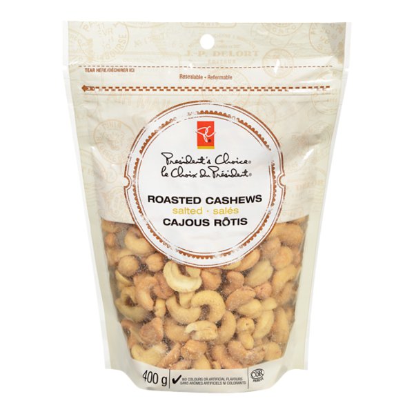 President's Choice Salted Roasted Cashews