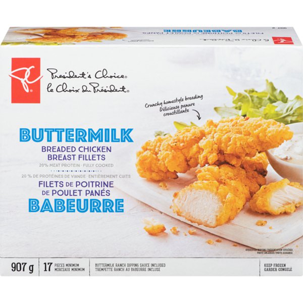 Presidents Choice Buttermilk Chicken Fillet