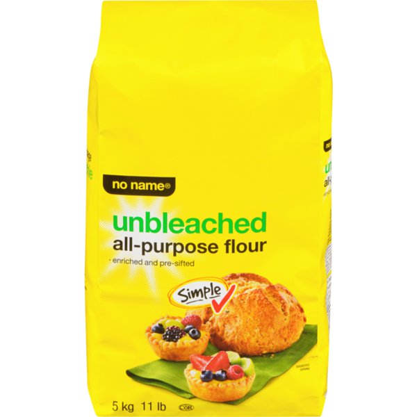 No Name Unbleached Flour 5kg