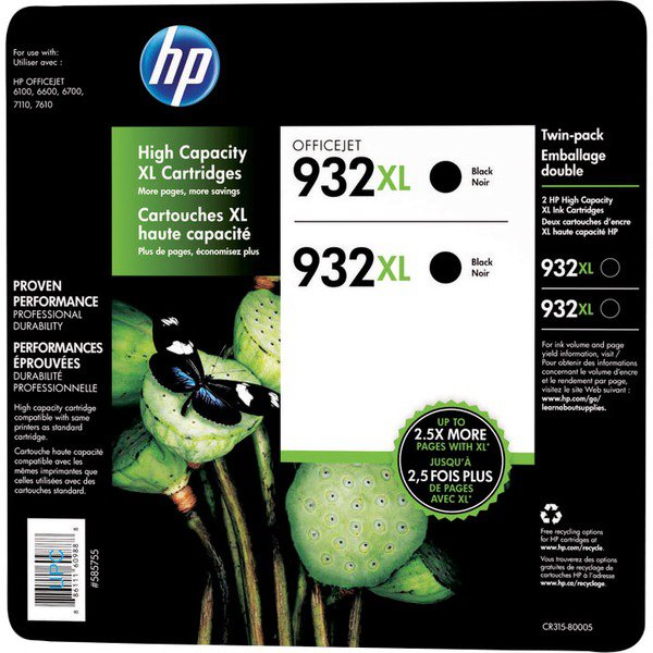 HP 932XL Black Ink Cartridge