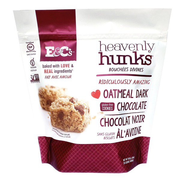 E&Cs Heavenly Hunks Oatmeal Dark Chocolate Cookies