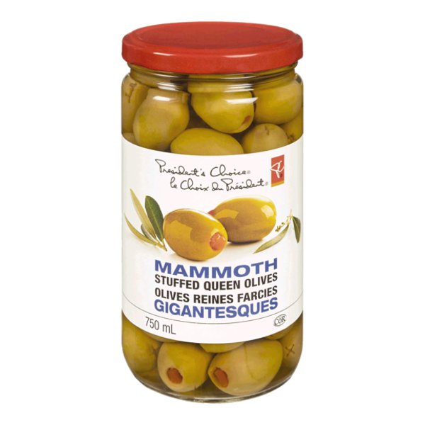 President's Choice Mammoth Stuffed Queen Olives