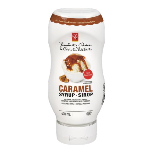 President Choice Regular Topping Caramel Squeeable