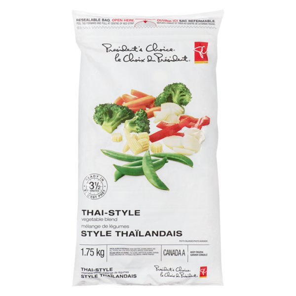 Presidents Choice Thai Style Vegetable Blend