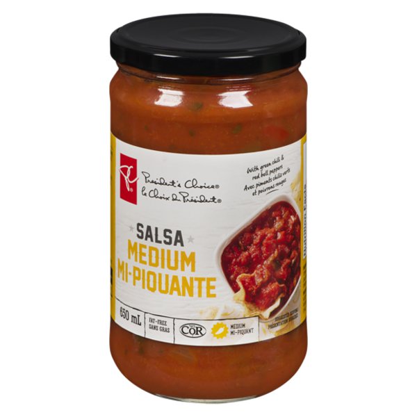 President's Choice Medium Salsa