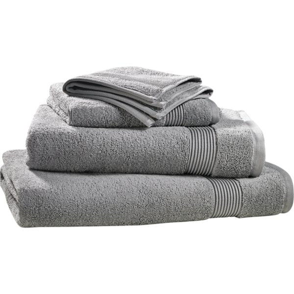 PC Organics Icy Grey Cotton Hand Towel
