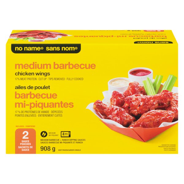No Name Medium Barbecue Chicken Wings
