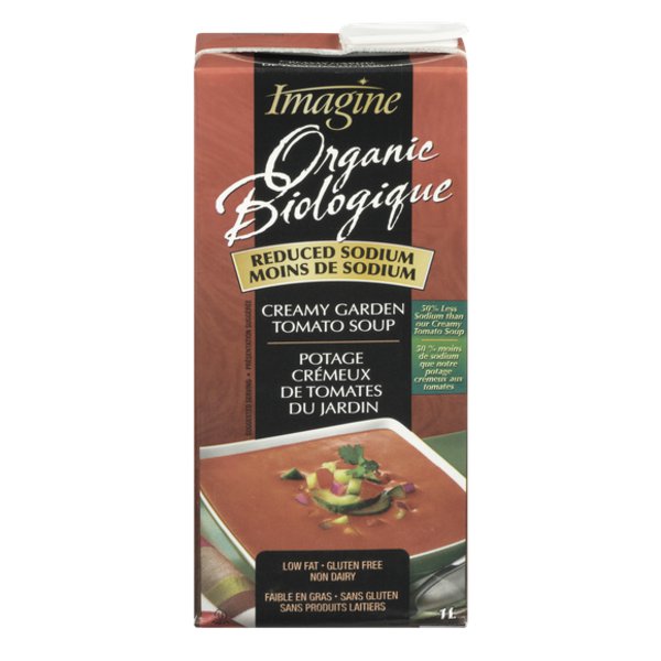 Imagine Foods Organic Less Sodium Creamy Garden Tomato Soup