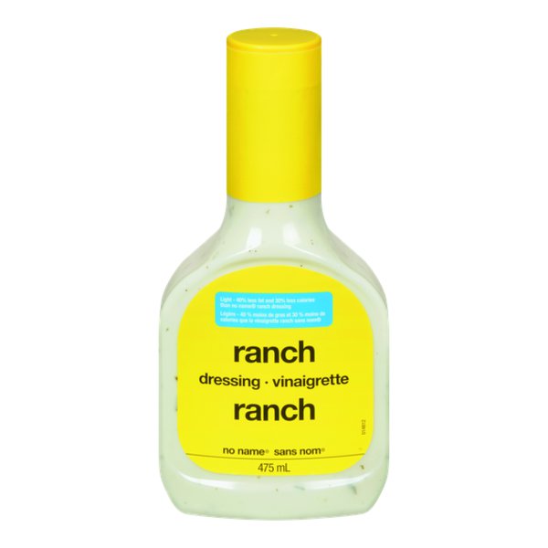 No Name Ranch Lite Salad Dressing