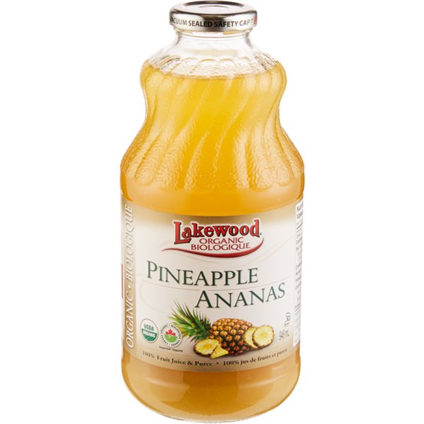 Lakewood Organic Pure Pineapple Juice