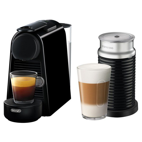 Nespresso by DeLonghi Essenza Mini Coffee Machine With Aeroccino
