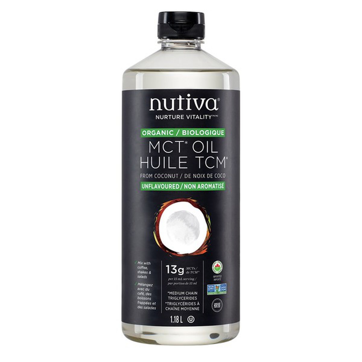 Nutiva Certified Organic MCT Oil