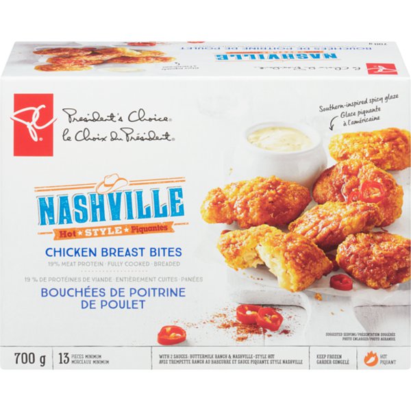 Presidents Choice Nashville Style Breaded Chicken Bites