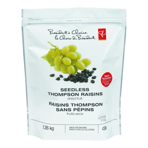 President Choice Regular Thompson Raisins