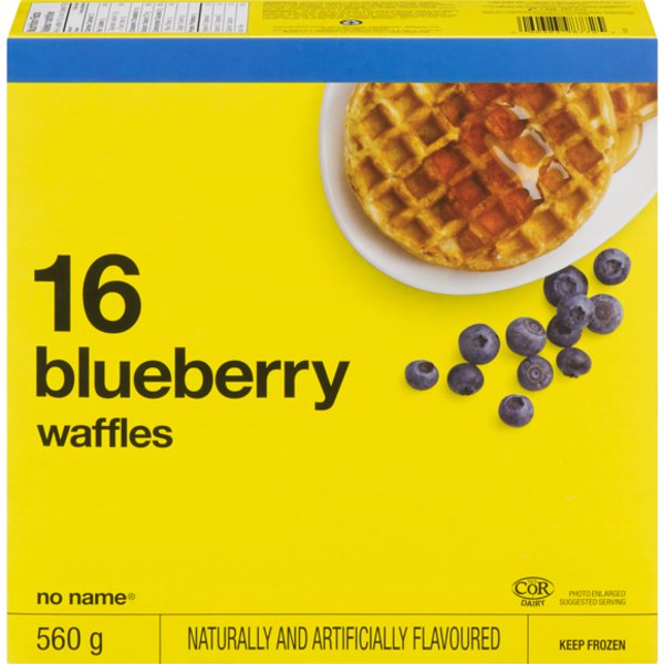 No Name 16s Blueberry Waffles