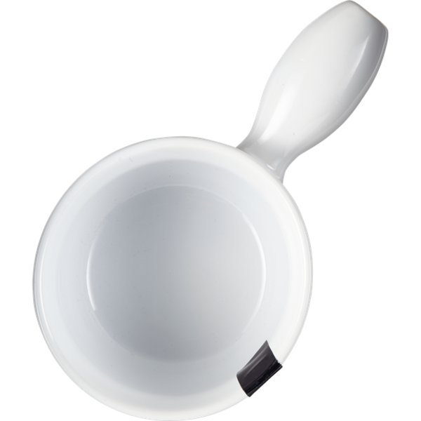 Presidents Choice White Ribbed Onion Soup Bowl