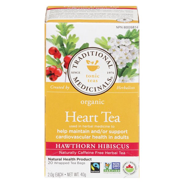 Traditional Medicinals Organic Heart Tea With Hawthorn