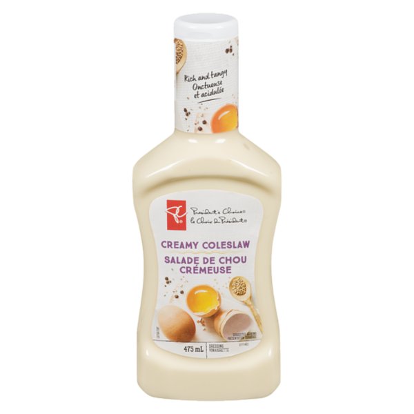 Presidents Choice Regular Creamy Coleslaw Dressing