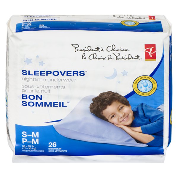 Presidents Choice Small Mega Boy Night Time Pants