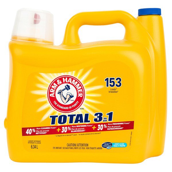 Arm & Hammer Total 3+1 Liquid Laundry Detergent