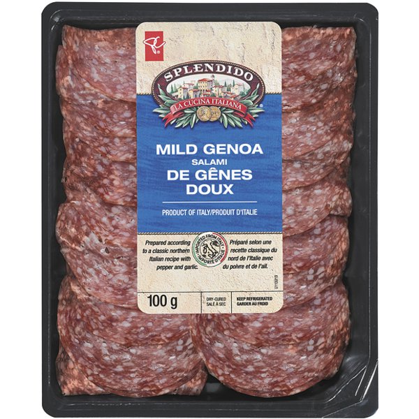 President's Choice Splendido Mild Genoa Salami