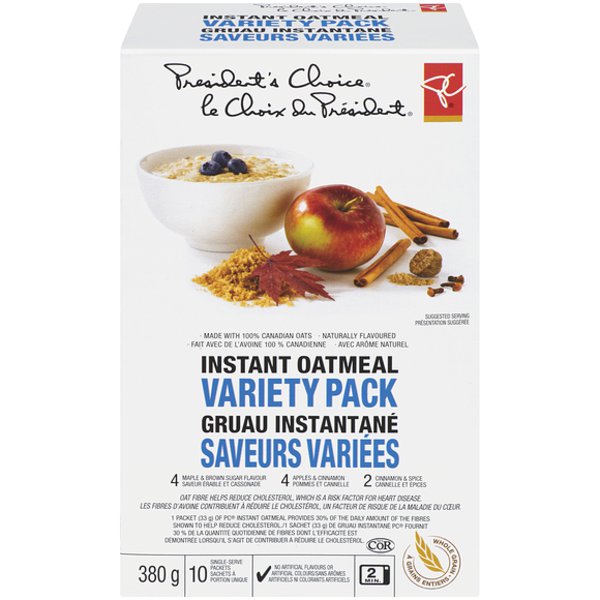 President's Choice Assorted Oatmeal