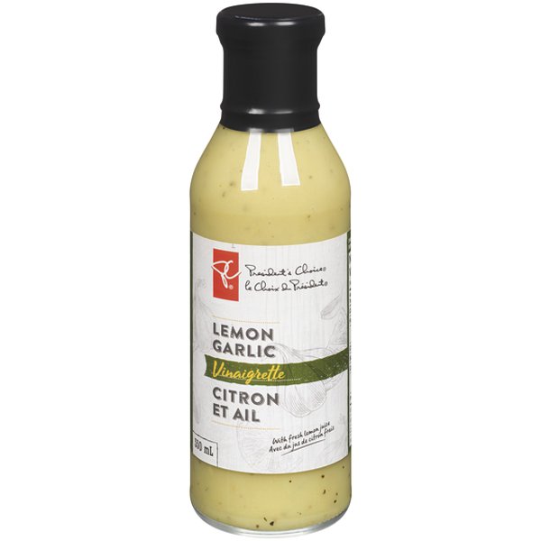Presidents Choice Lemon Garlic Vinaigrette