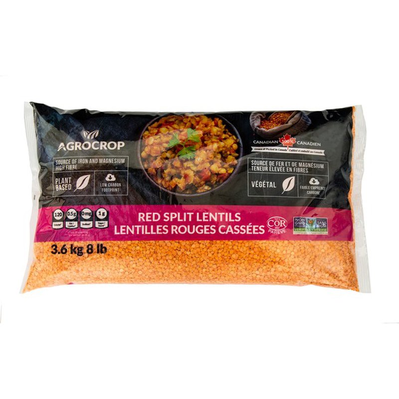 Agrocrop Red Split Lentils – Coastal Connection