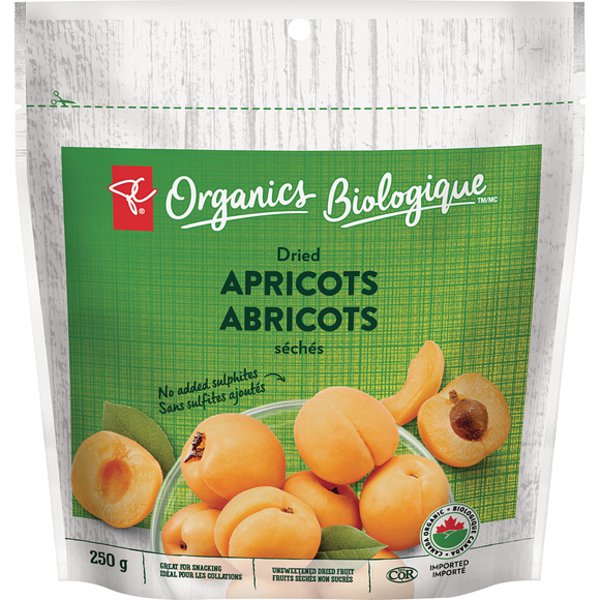 PC Organics Organic Dried Apricots