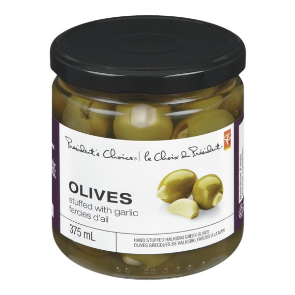 President's Choice Olives Stuffed With Garlic