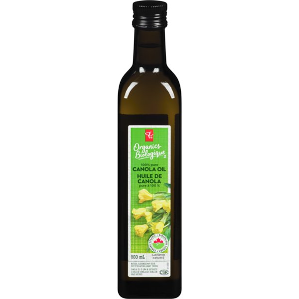 Presidents Choice Organics Canola Oil