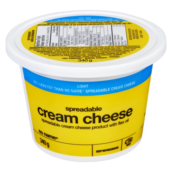 No Name Plain Light Cream Cheese