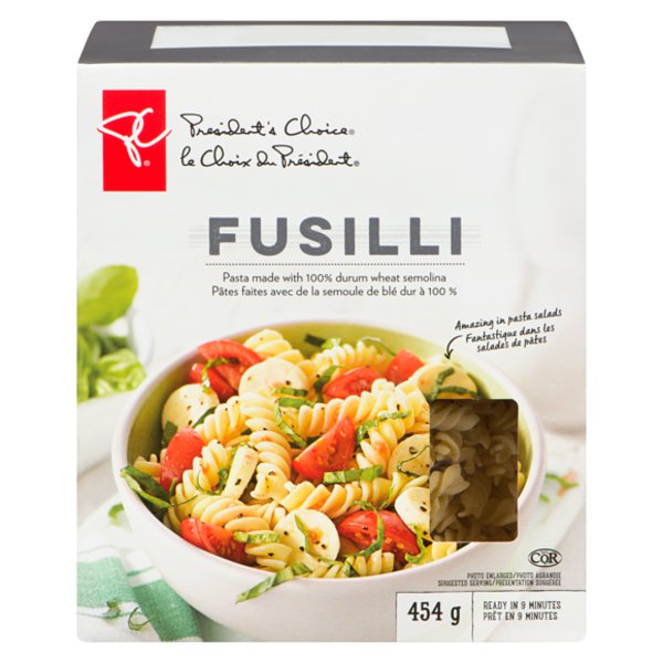 Presidents Choice Fusilli