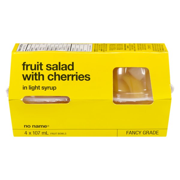 No Name Fruit Bowl Cherry Salad