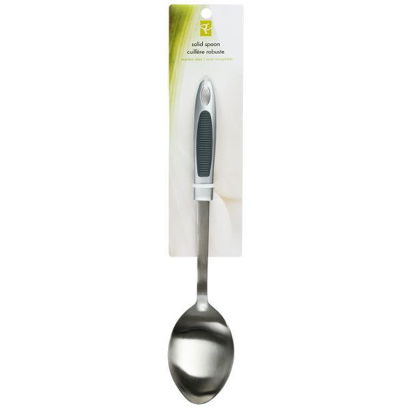 Presidents Choice Grips Solid Spoon