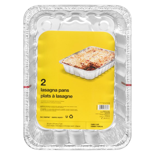 No Name Giant Lasagna Pans