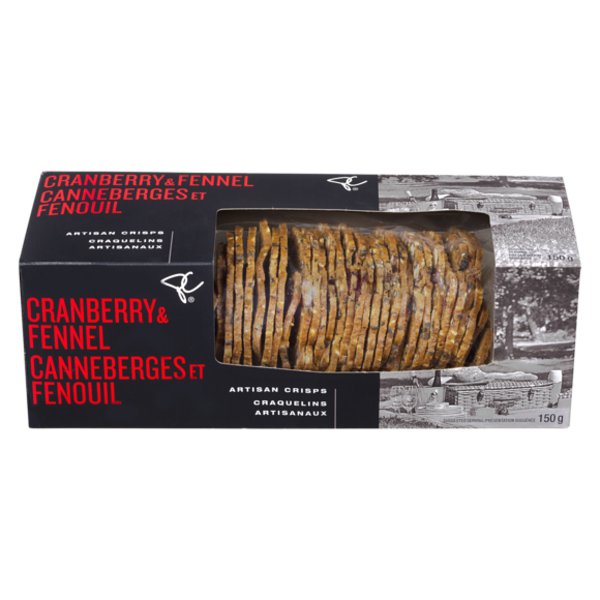 President's Choice Black Label Cranberry & Fennel Artisan Crisps