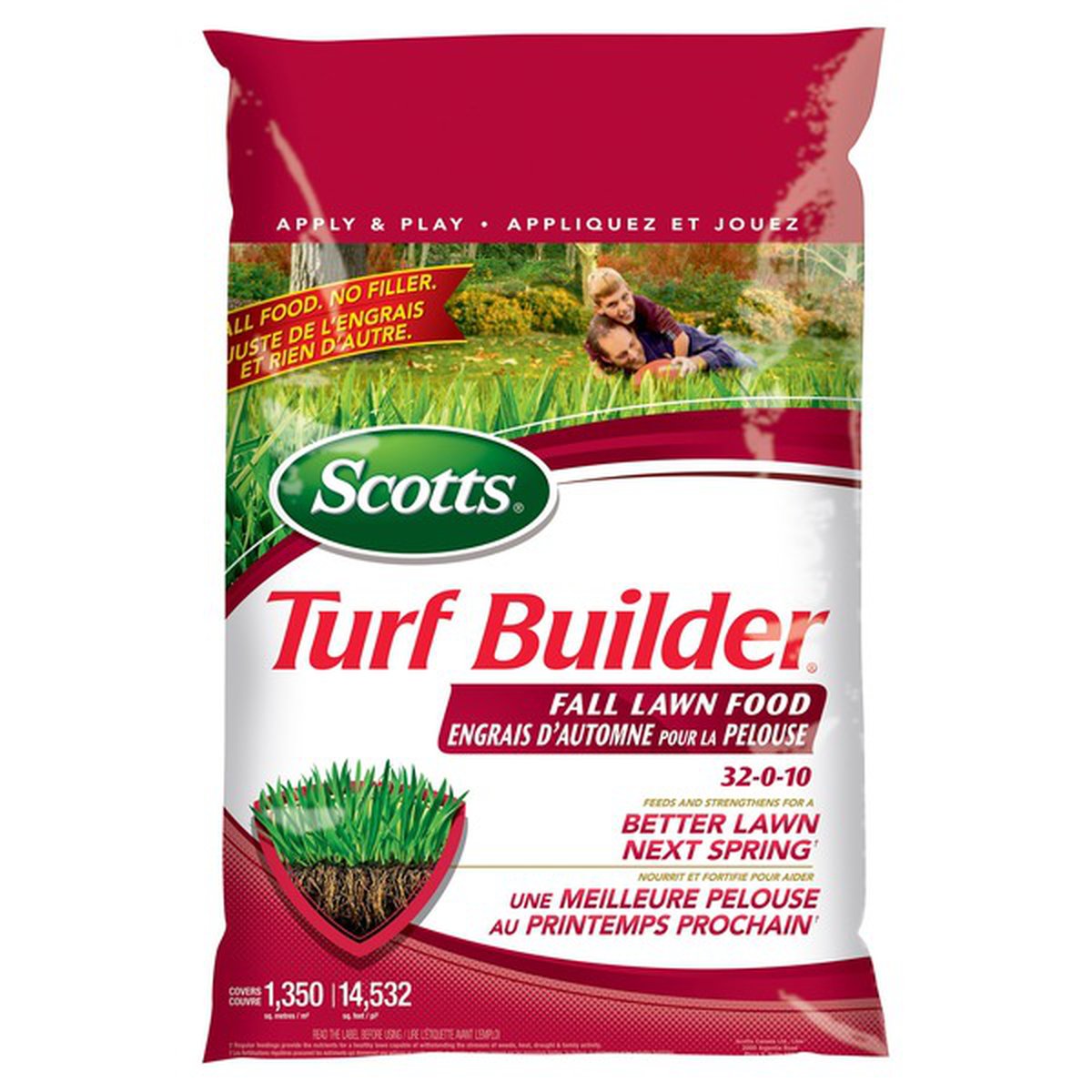 Scotts Turf Builder Wintercare Fall Lawn Fertilizer 30-0-9 With Water Smart