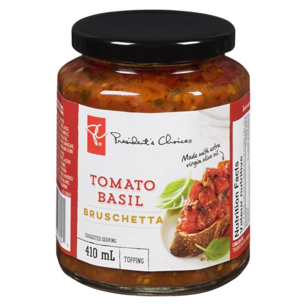 Presidents Choice Tomato Basil Bruschetta