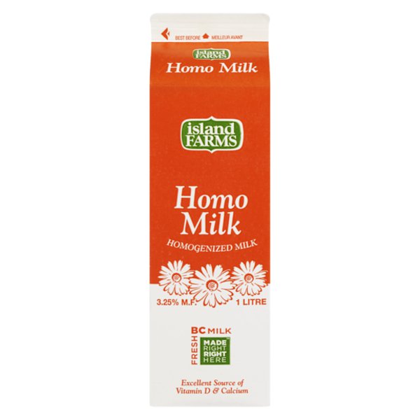 Island Farms 3.25 Percent Milk Fat Homogenized Milk