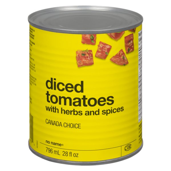 No Name Herb & Spice Diced Tomatoes