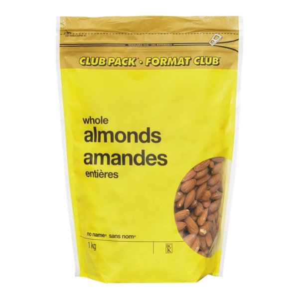 No Name Whole Natural Almonds Cp