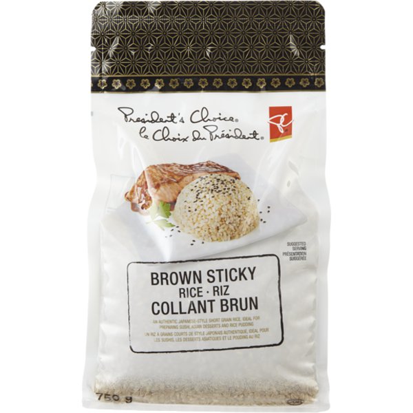 Presidents Choice Brown Sticky Rice