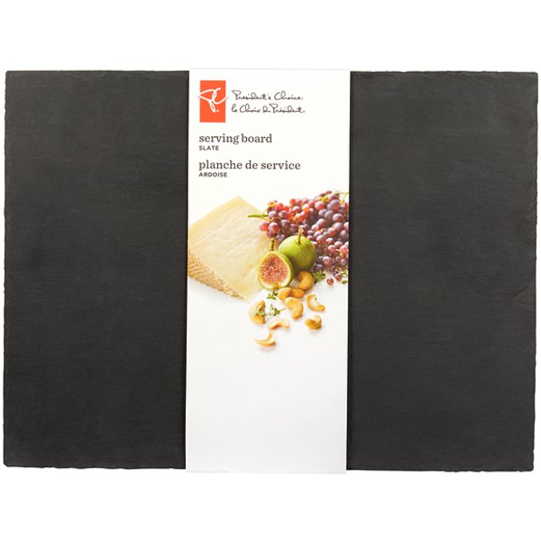 President's Choice 11.8" x 15.75" Slate Platter